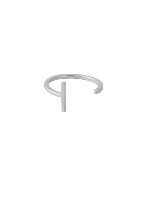 Design Letters | Ring A-Z Silver | ONE SIZE