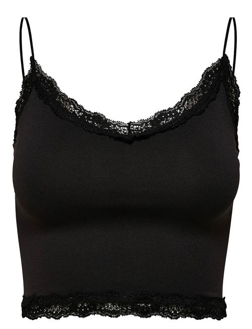 ONLY | Onlvicky Lace Seamless Cropped Top Noos | M/L