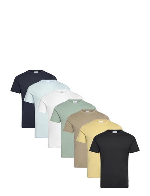 Lindbergh | Basic O-Neck Tee S/S 7 Pack | L