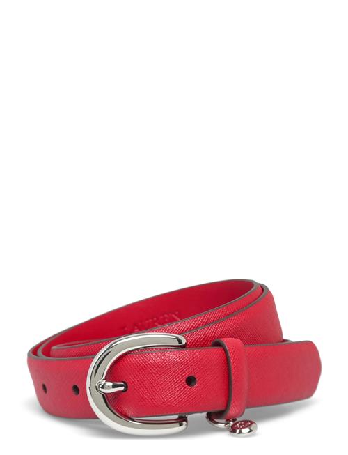 Lauren Ralph Lauren | Charm Crosshatch Leather Belt | XS