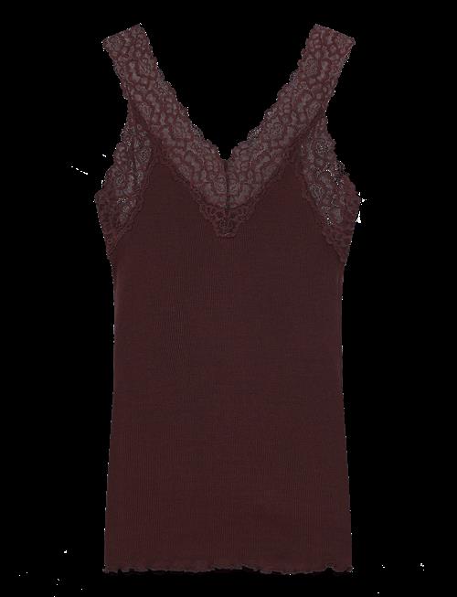 Rosemunde | Organic Top W/ Lace | XS