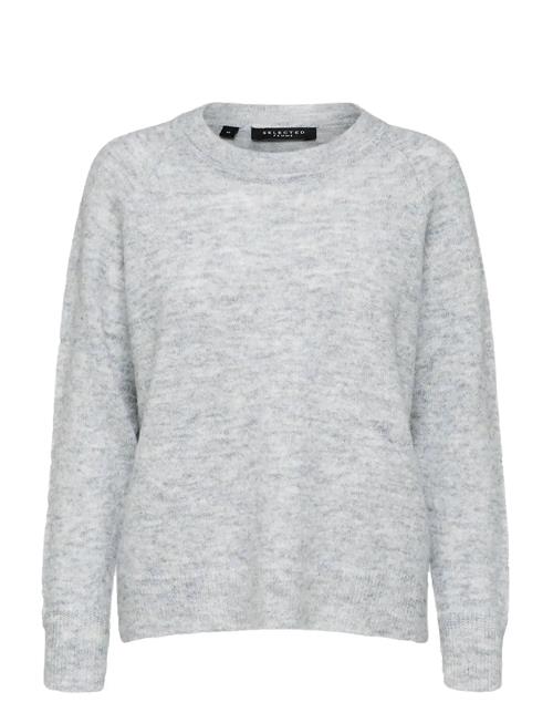 Selected | Slflulu Ls Knit O-Neck  B Noos | XL
