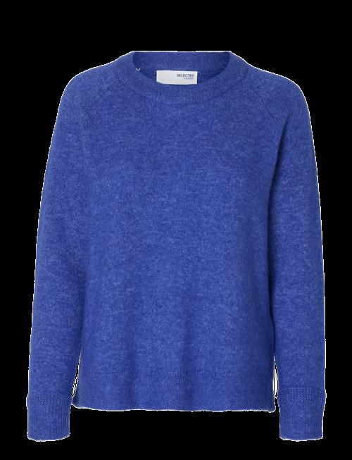 Selected | Slflulu Ls Knit O-Neck B Noos | XXL