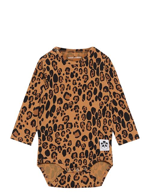 Mini Rodini | Basic Leopard Ls Body | 80-86