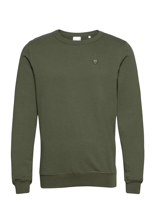 Knowledge Cotton Apparel | Erik Basic Badge Sweat - Gots/Vegan | XXL