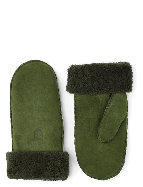 Hestra | Sheepskin Mitt Green | 7