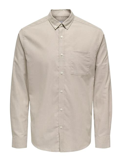 ONLY & SONS | Onsalvaro Slim Ls Oxford Shirt Noos Frml | M