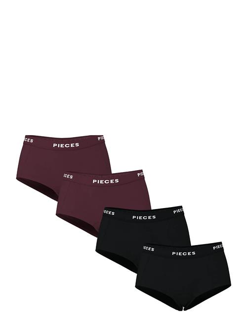 Pieces | Pclogo Lady 4 Pack Solid Noos Bc | M