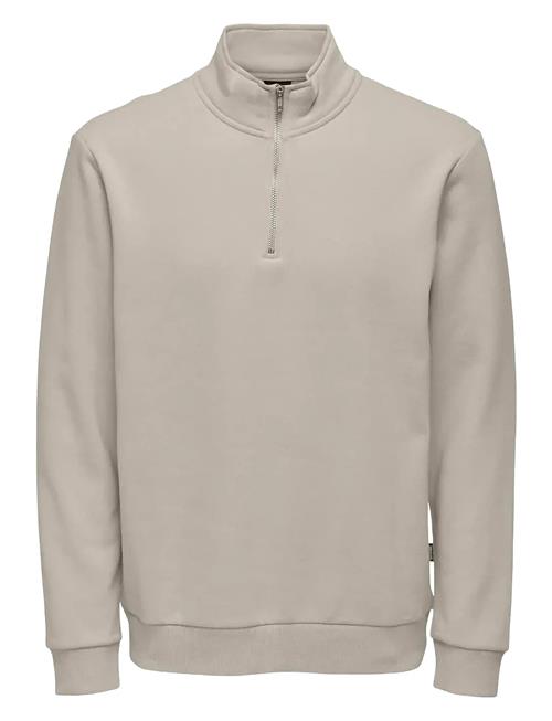 ONLY & SONS | Onsceres Half Zip Sweat Noos | XS