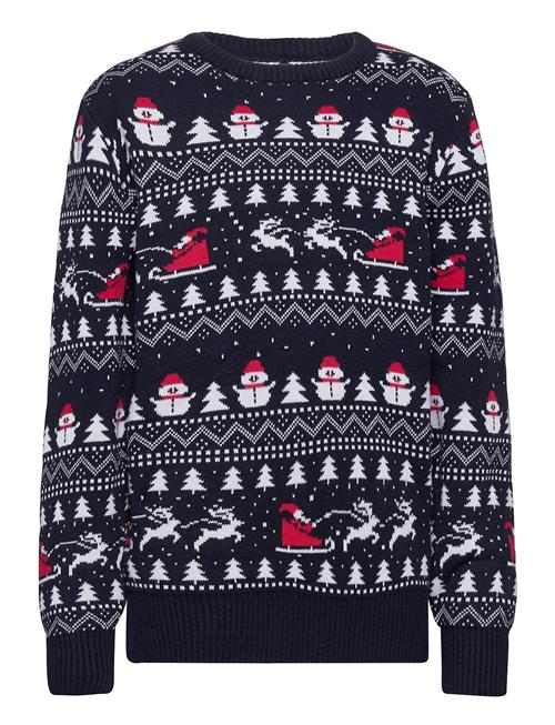 Happy Seasons | The Stylish Christmas Jumper Navy | 98-104