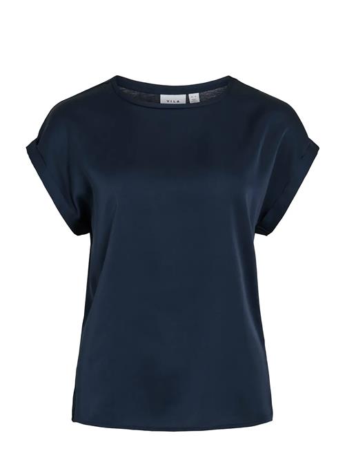 Vila | Viellette S/S Satin Top - Noos | 44