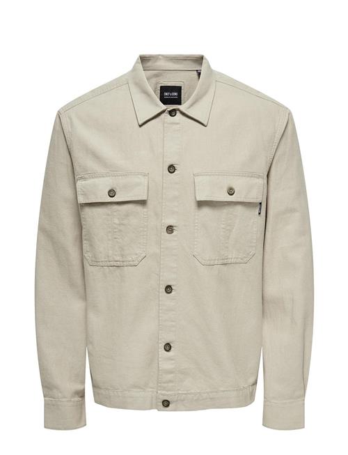 ONLY & SONS | Onskennet Ls Linen Overshirt Noos | S