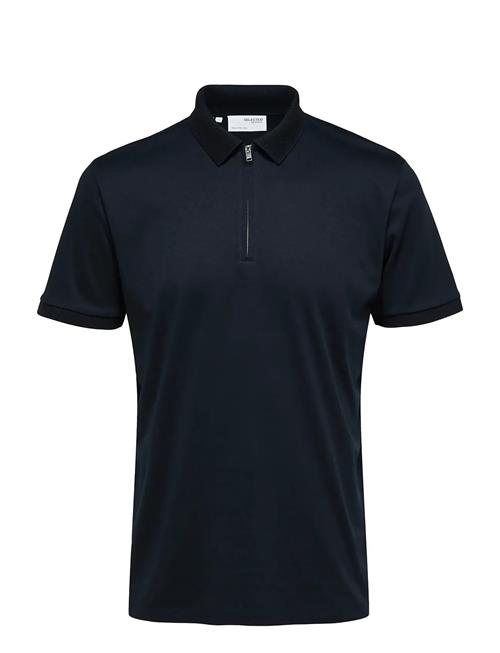 Selected | Slmfave Zip Ss Polo Noos | S