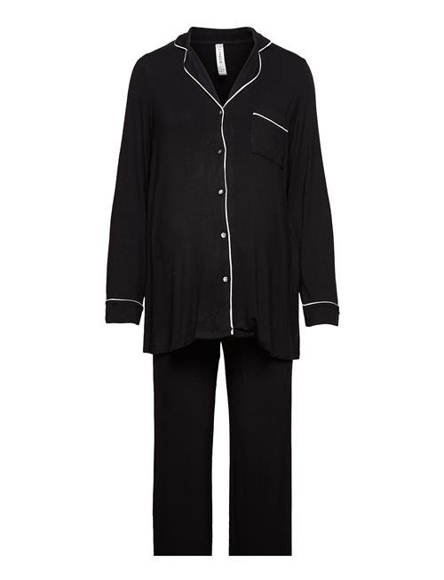 Lindex | Maternity Soft Piping Pj Jerse | XS