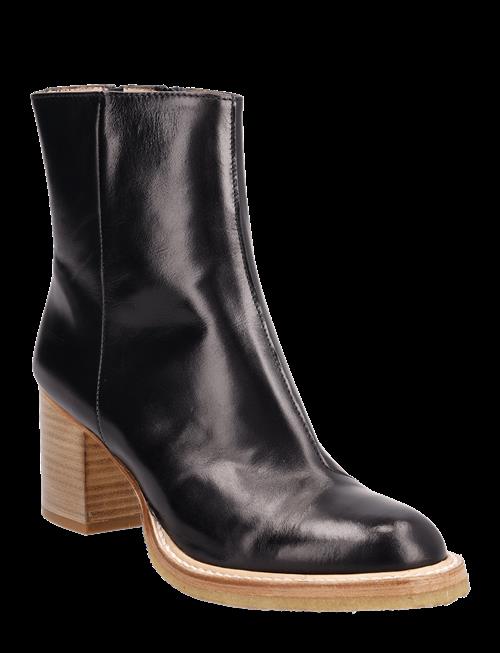 ANGULUS | Bootie - Block Heel - With Zippe | 41