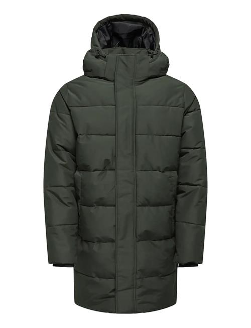 ONLY & SONS | Onscarl Life Long Quilted Coat Otw Noos | L