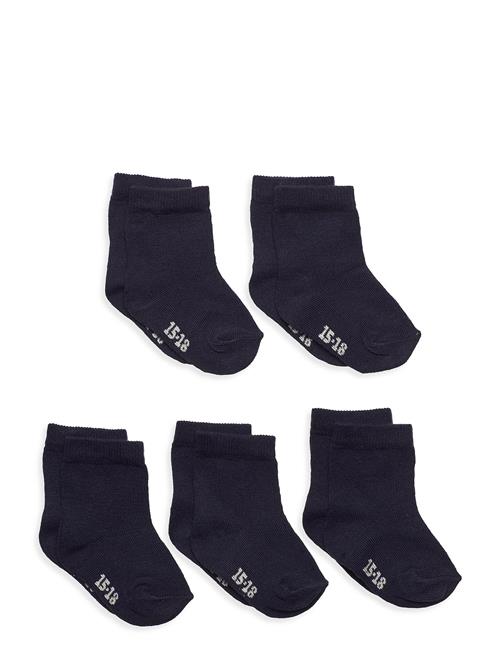 Minymo | Ankle Sock -Solid (5-Pack) | 15-18