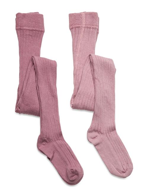 Minymo | Stocking - Solid Rib 2-Pack | 140\146