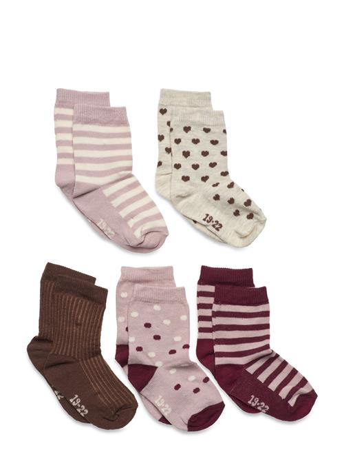 Minymo | Sock W. Pattern (5-Pack) | 35\38