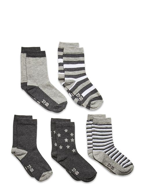 Minymo | Sock W. Pattern (5-Pack) | 31-34