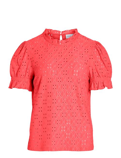 Vila | Vikawa S/S Flounce  Top - Noos | S