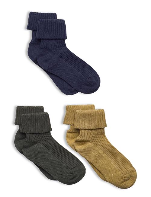 Minymo | Baby 2X2 Rib Sock (3-Pack) | 19-22