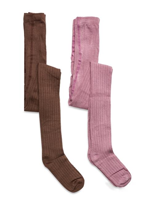 Minymo | Stocking - Rib (2-Pack) | 128\134