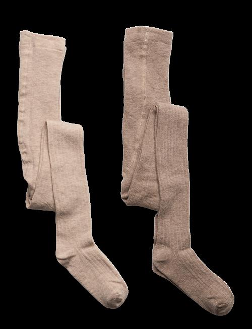 Minymo | Wool Stocking - Rib 2-Pack | 68\74