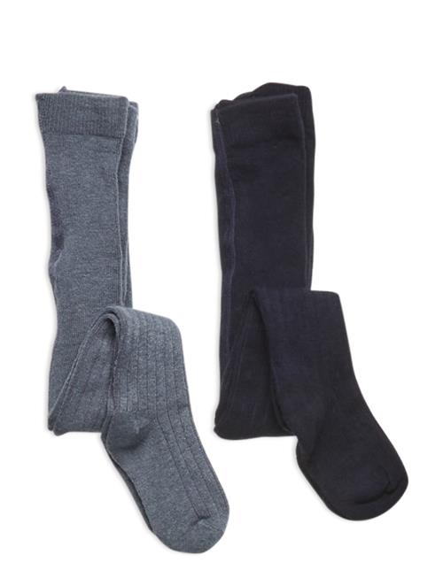 Minymo | Wool Stocking - Rib (2-Pack) | 104\110