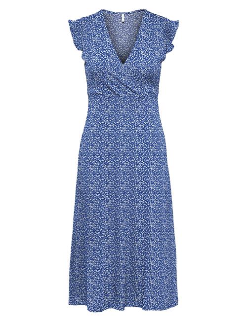 ONLY | Onlmay Life S/L Wrap Midi Dress Jrs | S