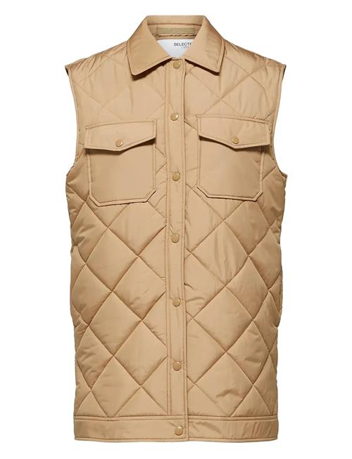 Selected | Slftinna Long Quilted Vest | 38