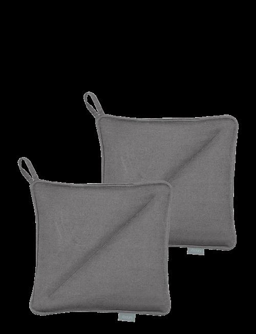 Södahl | Pot Holders 20X20 Soft 2 Pcs Grey | 20X20CM