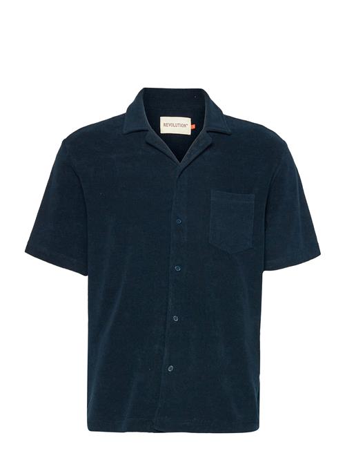 Revolution | Terry Short-Sleeved Cuban Shirt | L