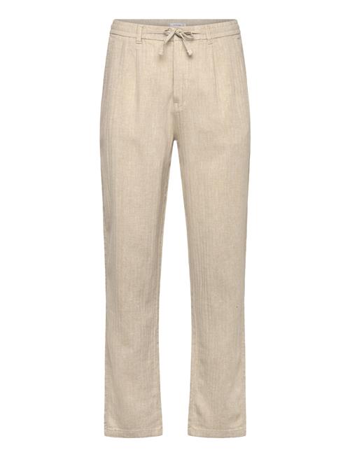 Lindbergh | Linen Blend Herringbone Pants | XXL