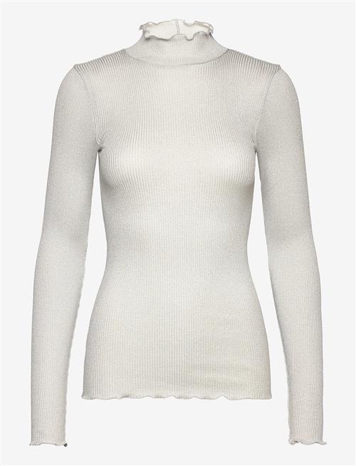 Rosemunde | Rwboston Shimmer Ls T-Neck T-Shirt | XS