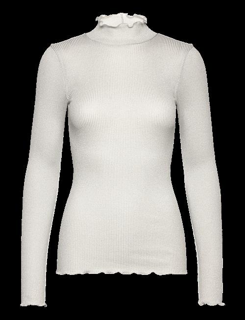 Rosemunde | Rwboston Shimmer Ls T-Neck T-Shirt | L