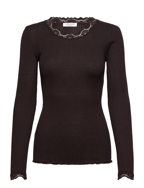 Rosemunde | Rwbabette Silk Ls Lace T-Shirt | M