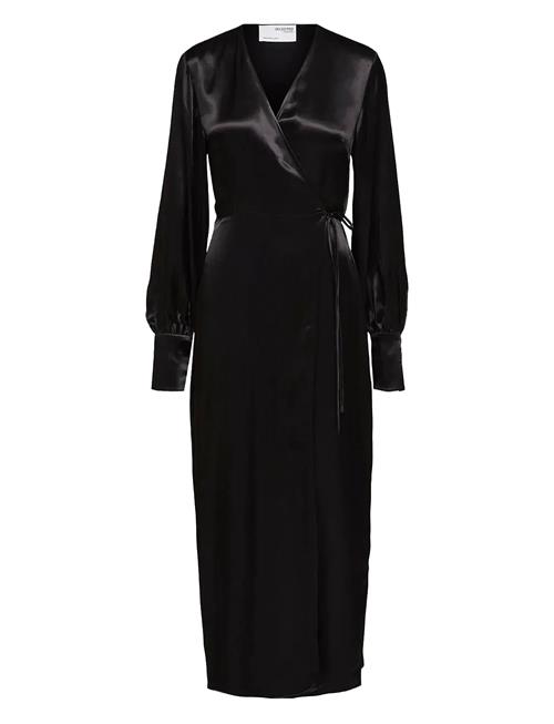 Selected | Slflyra Ls Ankle Wrap Dress B | 34