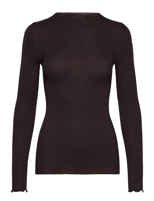 Rosemunde | Rwpearl Silk Ls T-Shirt | XL