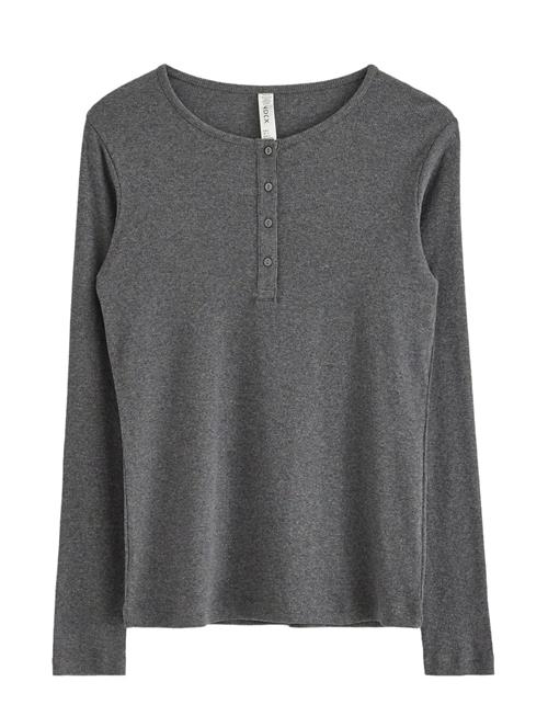 Lindex | Ribbed Long Sleeve Pyjama Top | XS