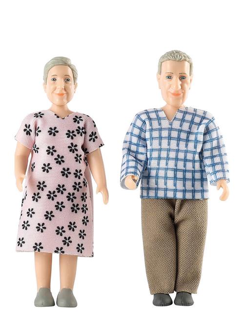 Lundby | Dockset Äldre Par Charlie | 2X4X11CM