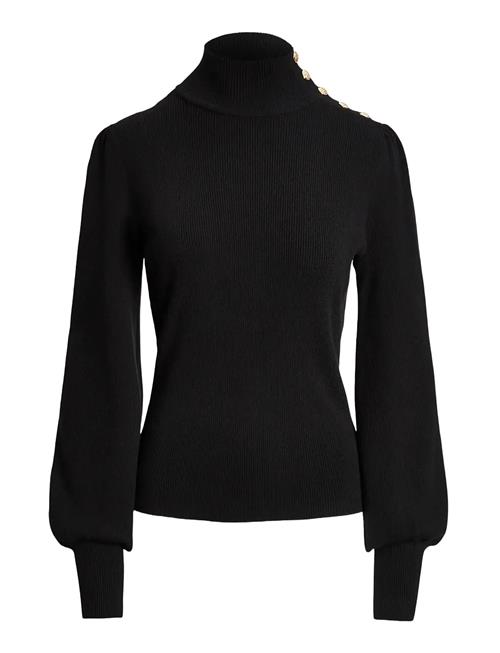 Lauren Ralph Lauren | Button-Trim Mockneck Sweater | S
