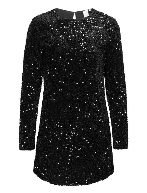 ONLY | Onlanika Sequin Ls Dress Wvn | M