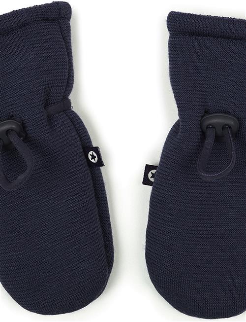 Smallstuff | Mittens, Merino Wool, Navy | 80/86
