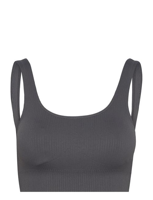 aim´n | Shadow Grey Ribbed Seamless Bra | M