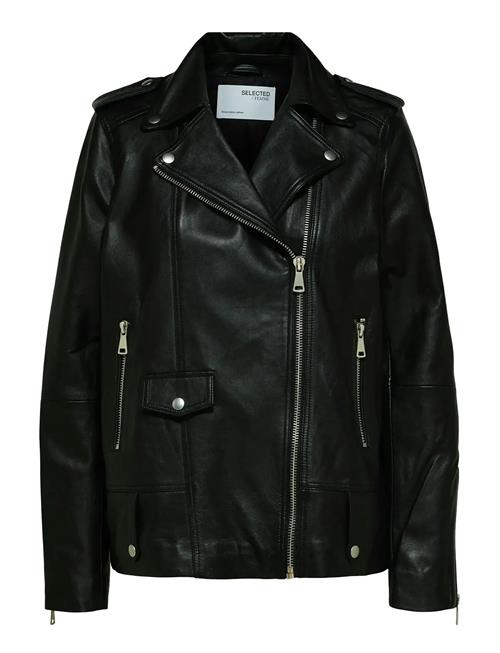 Selected | Slwmadison Leather Jacket B Noos | 40