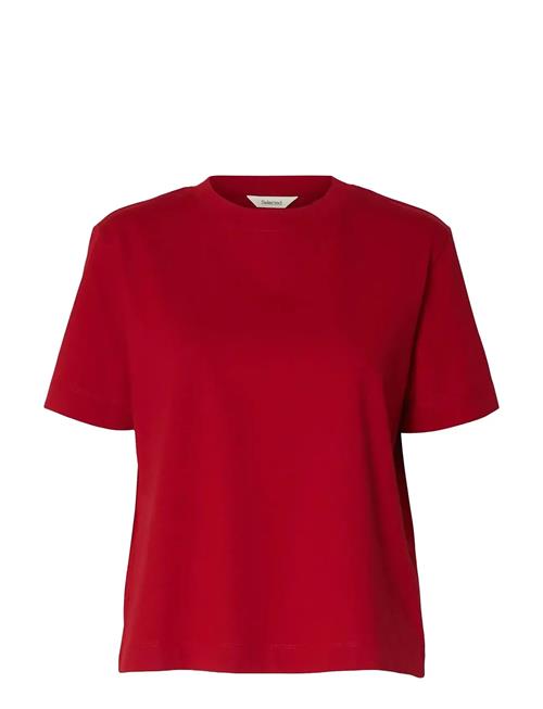 Selected | Slfessential Ss Boxy Tee Noos | XS