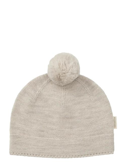 Copenhagen Colors | Knitted Beanie With Pompom | 53/54/3Y/9Y