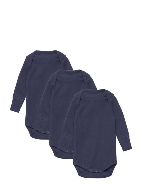 Copenhagen Colors | 3 Pack Rib Jersey Long Sleeve Body | 62
