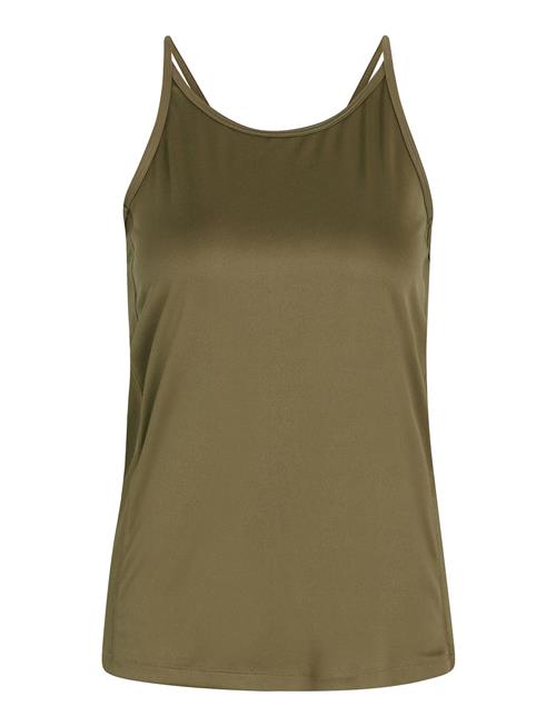 ZEBDIA | Women Sports Strap Top | S